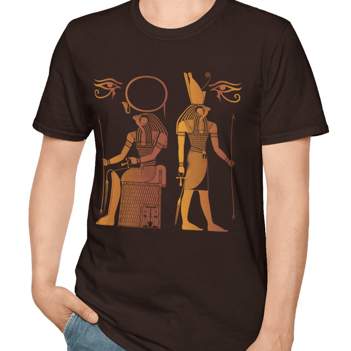 DIVINE DUO - RA & HORUS T-SHIRT