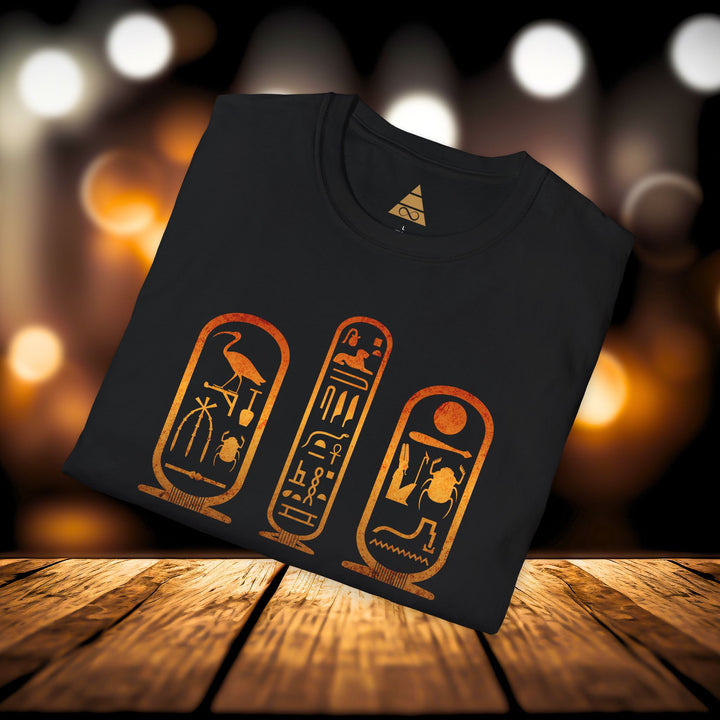 GLYPHS OF POWER - Unisex Softstyle T-Shirt