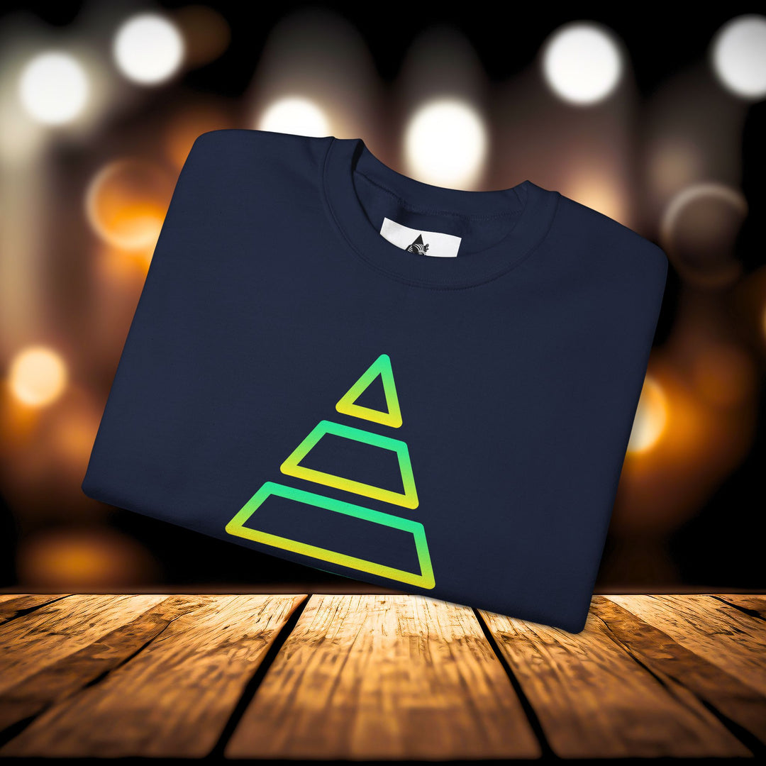 RISING PYRAMID - Unisex Crewneck Sweatshirt