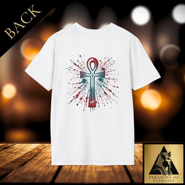 ETERNITY ANKH - Unisex Back Of T-Shirt Design