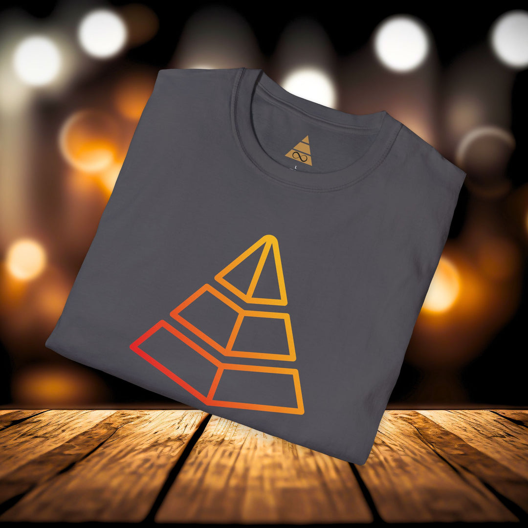 GOLDEN PYRAMID GRIND - Unisex Softstyle T-Shirt