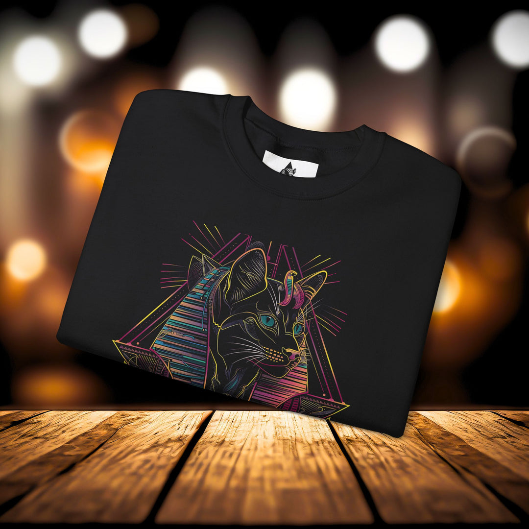 MYSTIC BASTET- Unisex Crewneck Sweatshirt