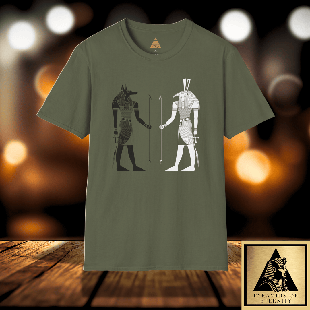 DIVINE DUO II - ANUBIS & THOTH T-SHIRT