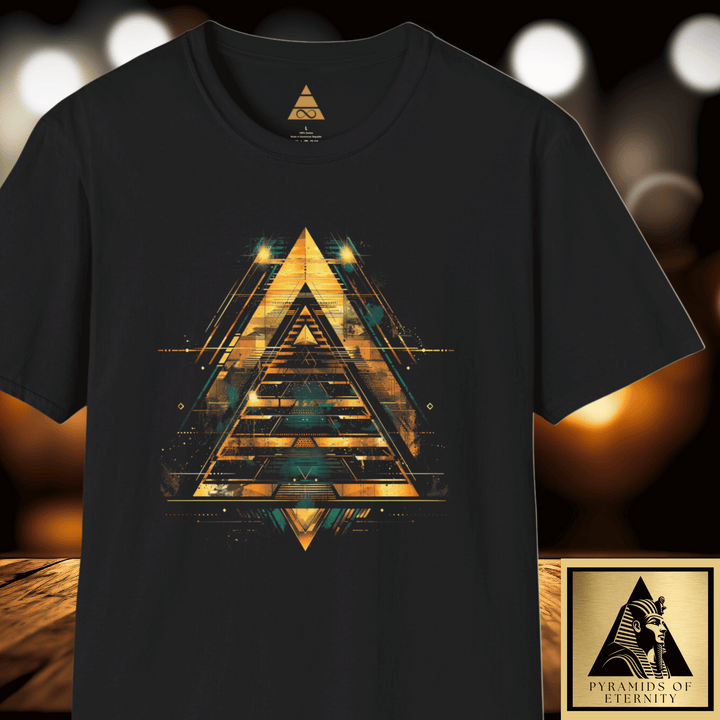 GLOWING GIZA - Unisex Softstyle T-Shirt