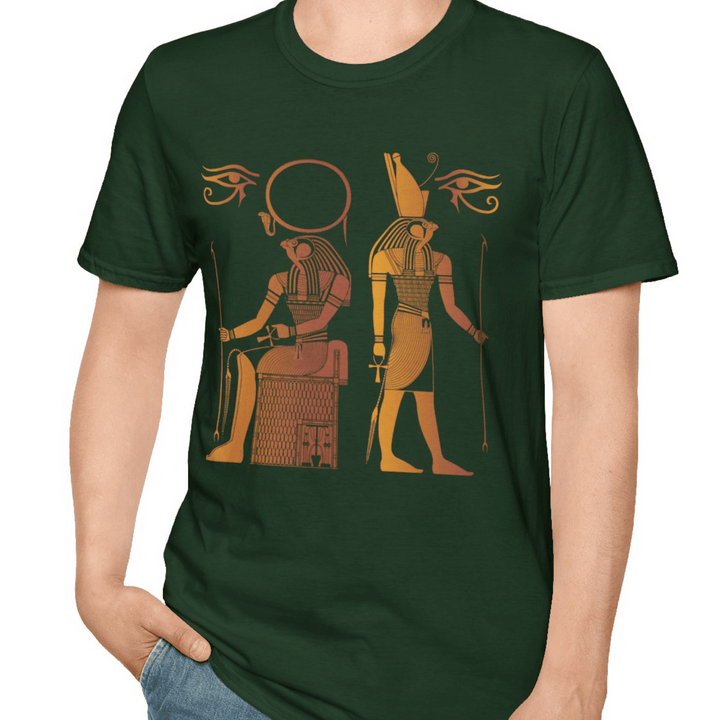 DIVINE DUO - RA & HORUS T-SHIRT