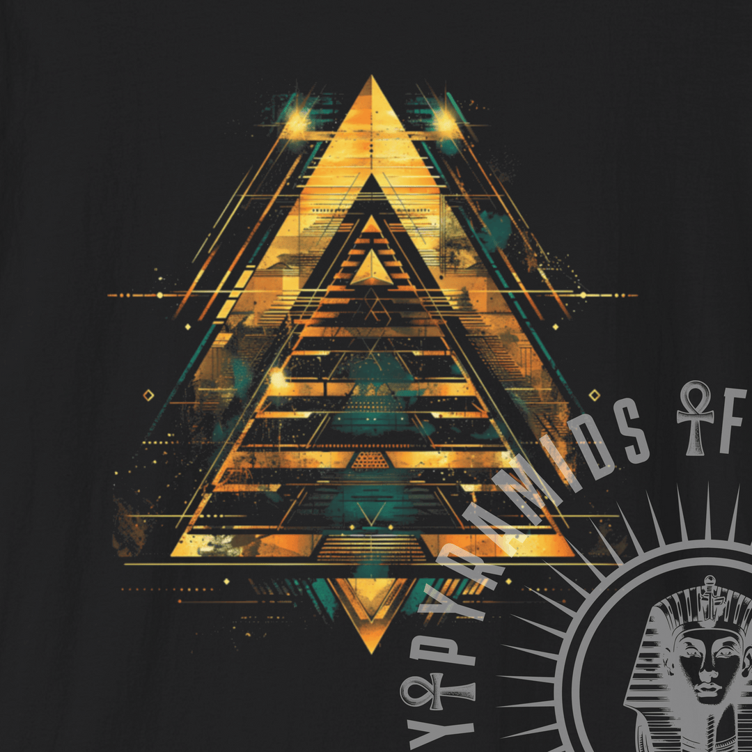 GLOWING GIZA - Unisex Softstyle T-Shirt