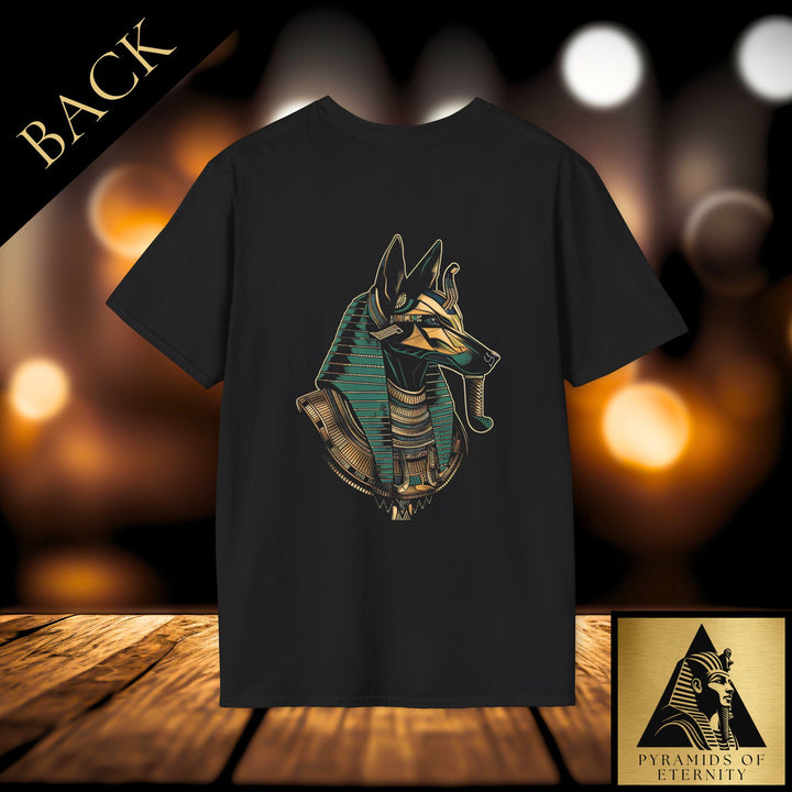 ANUBIS RETURNS - Unisex Back Of T-Shirt Design