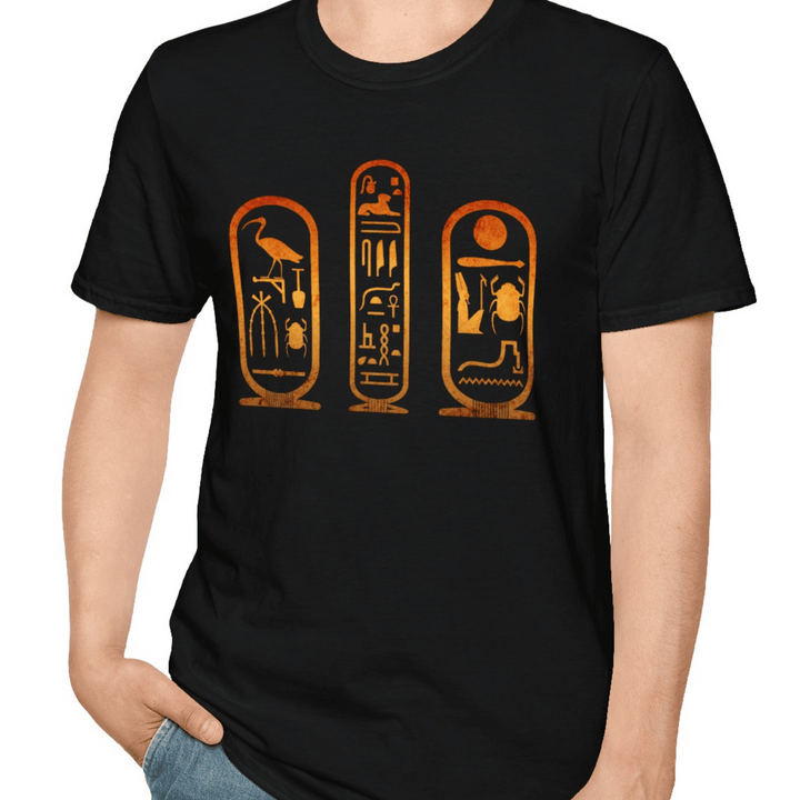 GLYPHS OF POWER - Unisex Softstyle T-Shirt