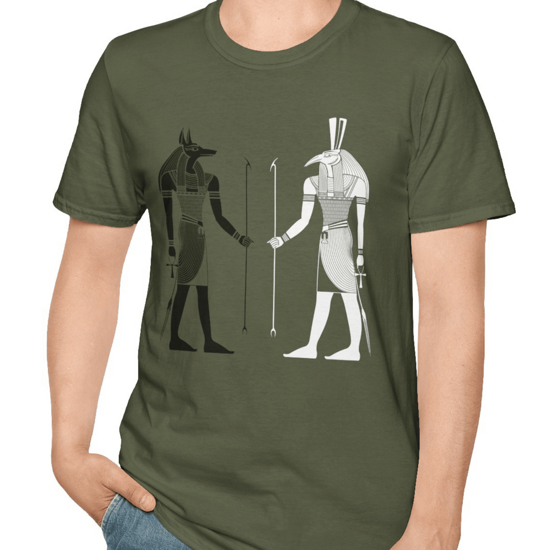 DIVINE DUO II - ANUBIS & THOTH T-SHIRT