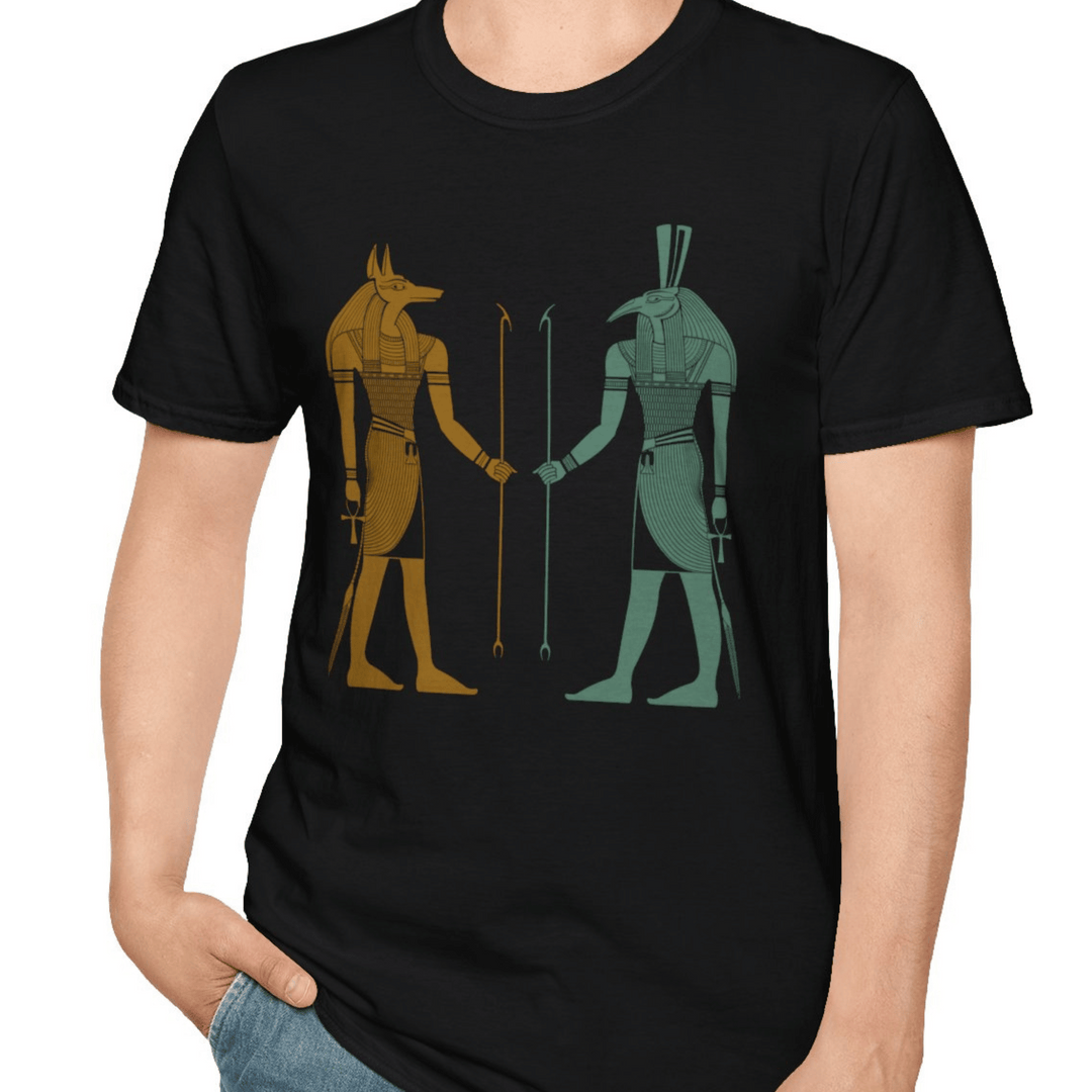 DIVINE DUO - ANUBIS & THOTH T-SHIRT