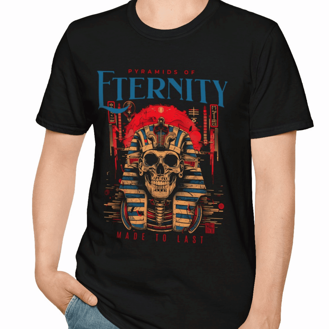 CURSED PHARAOH SKULL - Unisex Softstyle T-Shirt