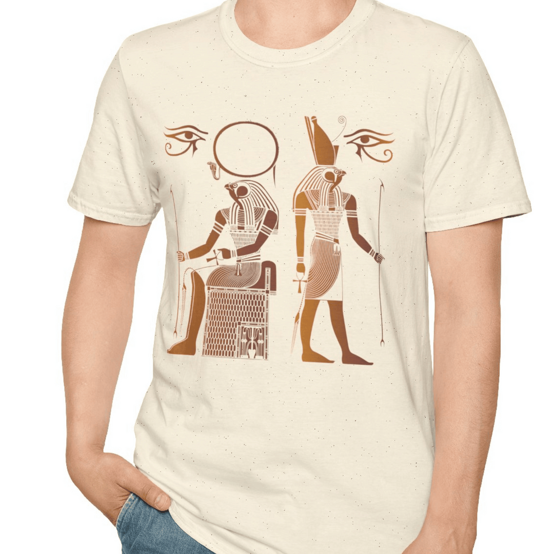 DIVINE DUO - RA & HORUS T-SHIRT