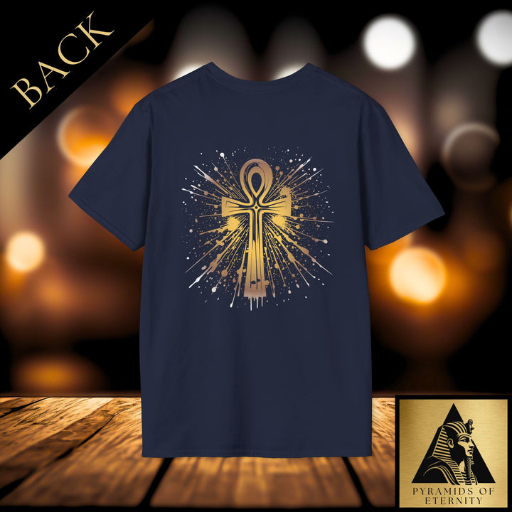 ETERNITY ANKH - Unisex Back Of T-Shirt Design