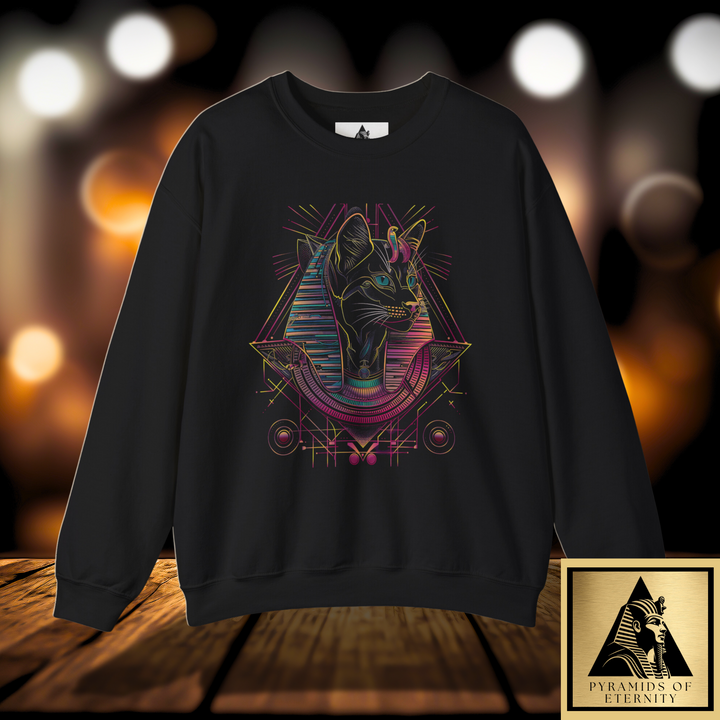 MYSTIC BASTET- Unisex Crewneck Sweatshirt