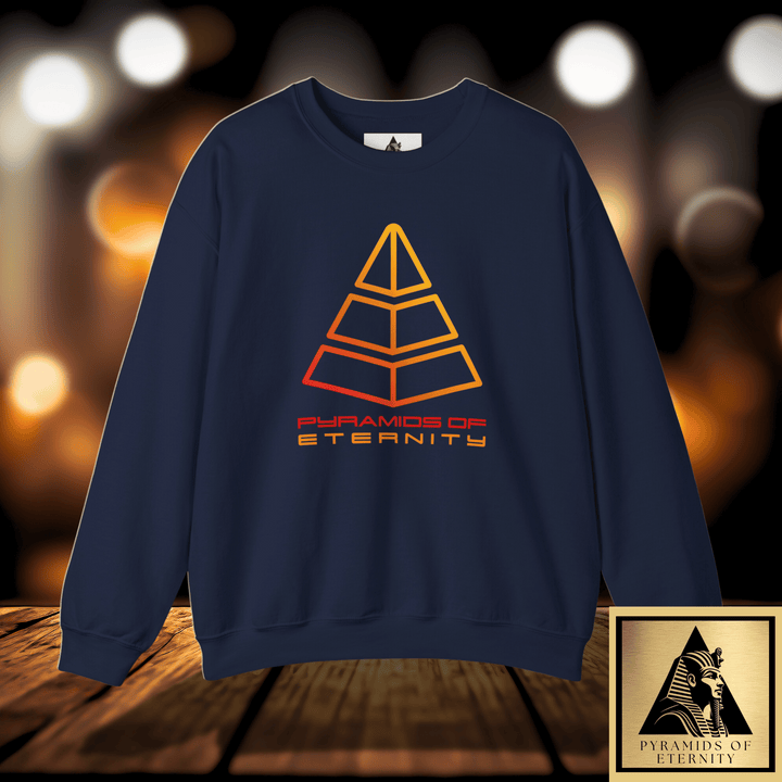 GOLDEN PYRAMID GRIND - Unisex Crewneck Sweatshirt