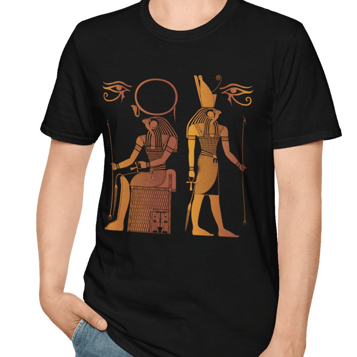 DIVINE DUO - RA & HORUS T-SHIRT