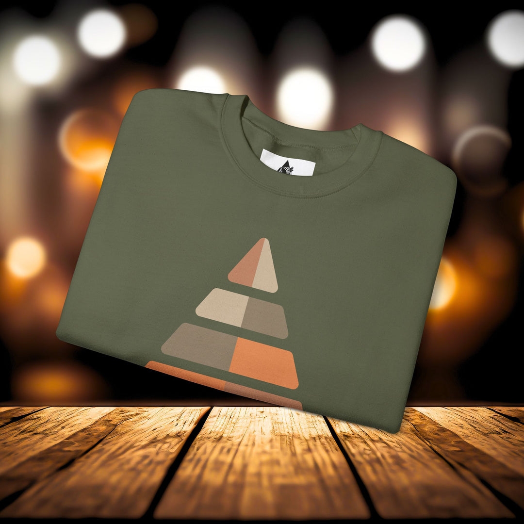 PYRAMID STEPS - Unisex Crewneck Sweatshirt