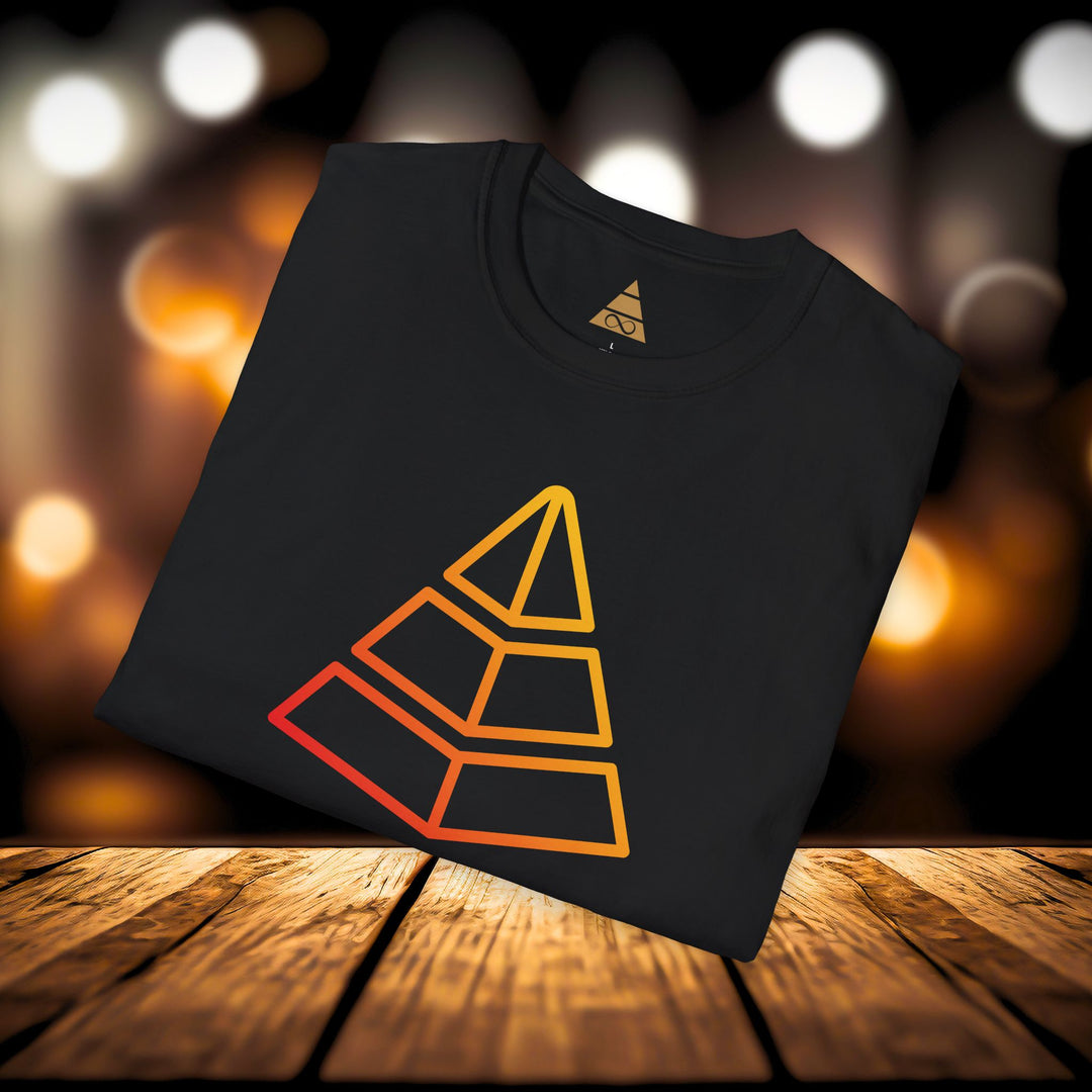 GOLDEN PYRAMID GRIND - Unisex Softstyle T-Shirt