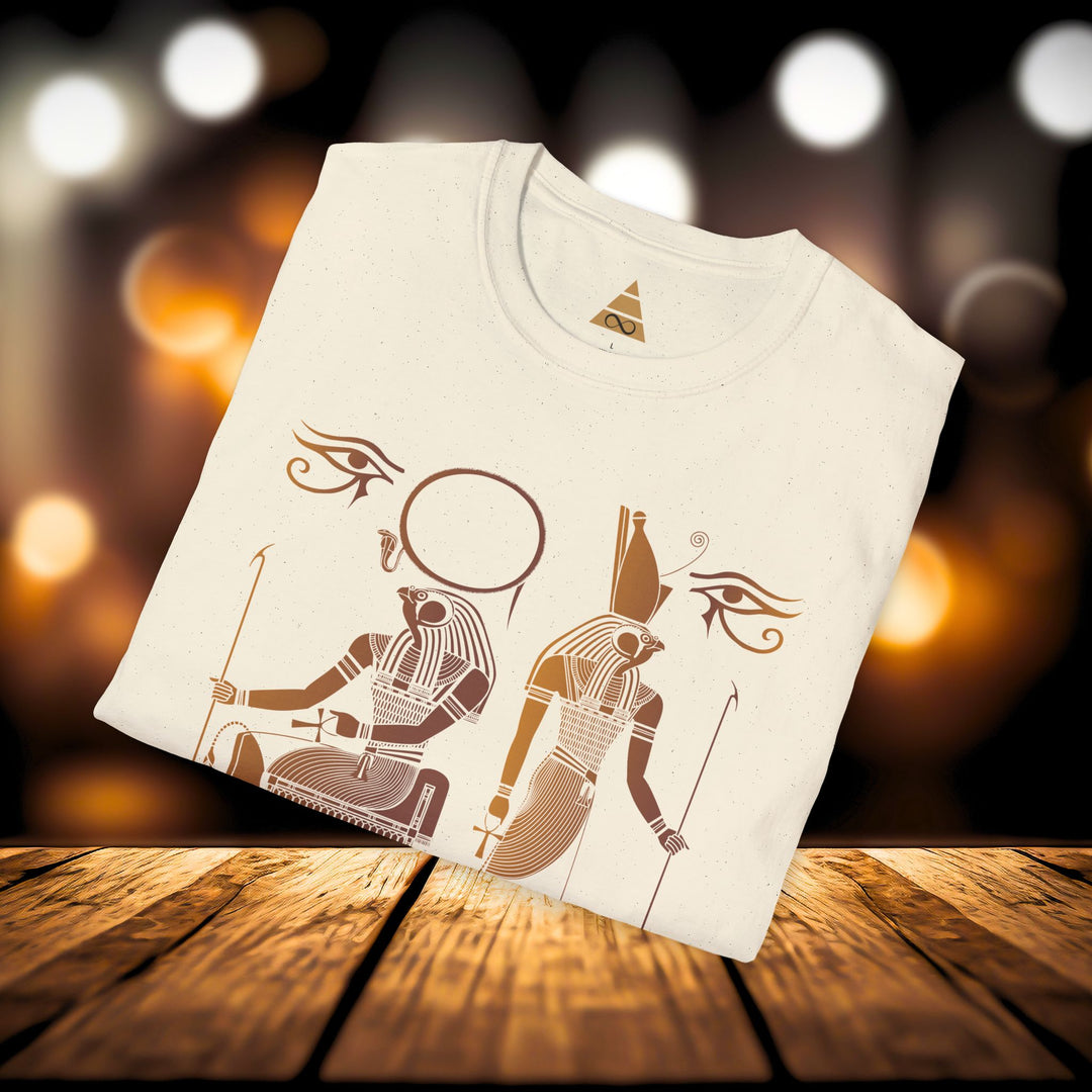 DIVINE DUO - RA & HORUS T-SHIRT