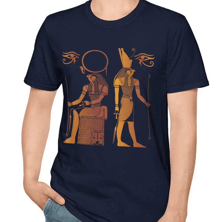 DIVINE DUO - RA & HORUS T-SHIRT