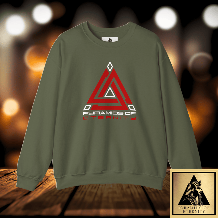 PYRAMID FORMATION - Unisex Crewneck Sweatshirt