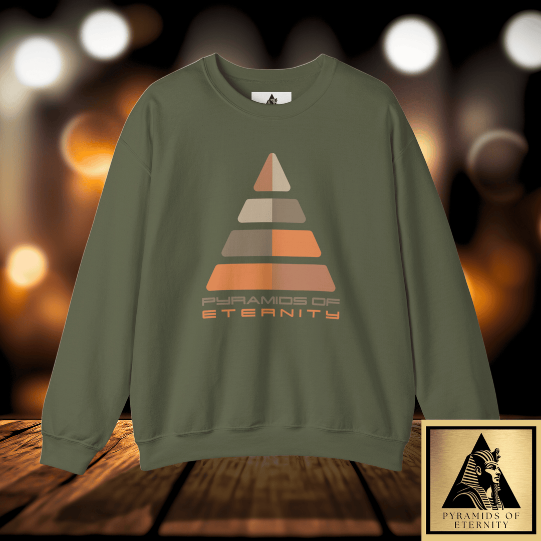 PYRAMID STEPS - Unisex Crewneck Sweatshirt