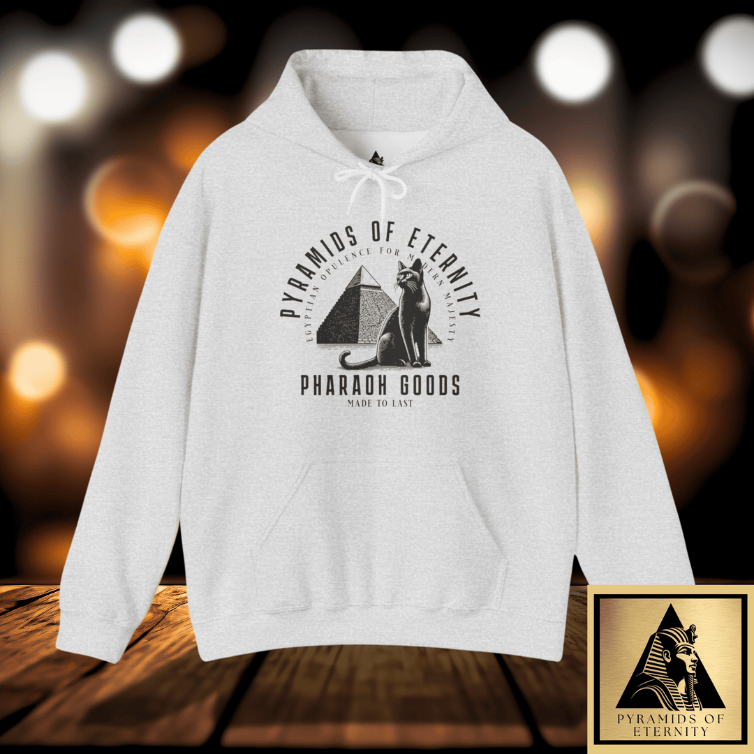 Pyramid Bastet - Unisex Hooded Sweatshirt