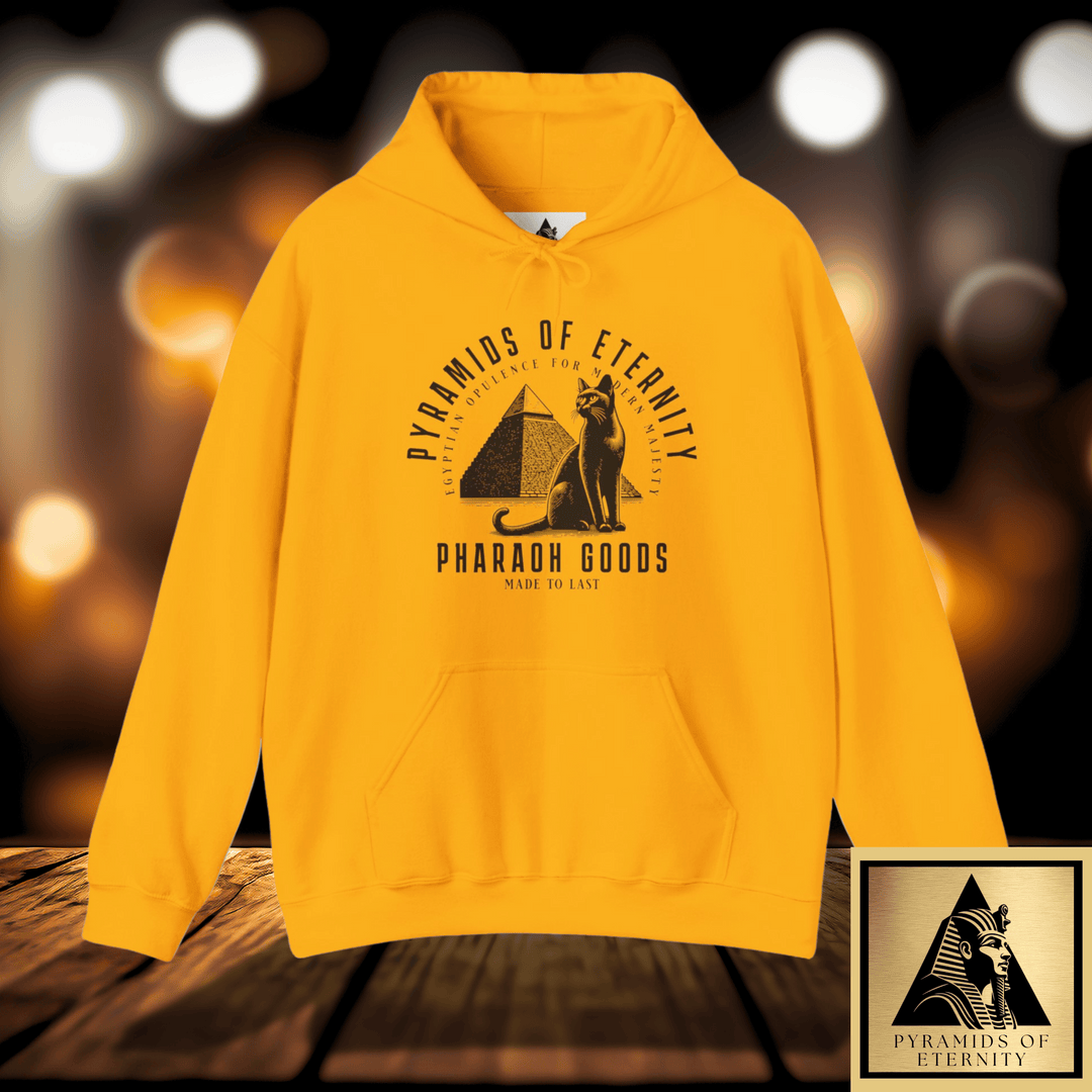 Pyramid Bastet - Unisex Hooded Sweatshirt