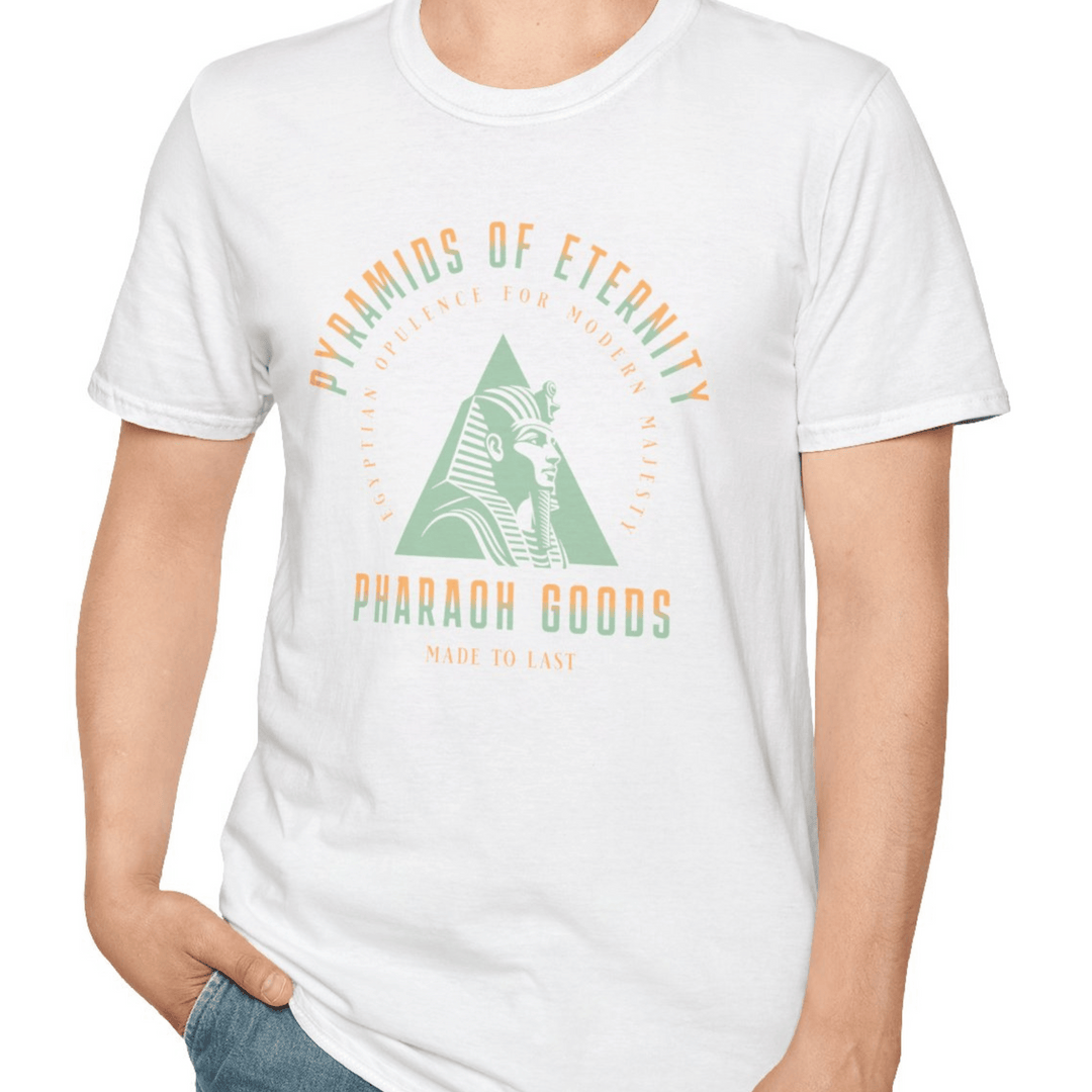 PHARAOH GOODS- ORANGE/GREEN T-SHIRT